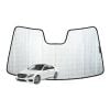 Snap Shades MER044-5 Front Windscreen Sun Shade fits Mercedes-Benz S-Class Sedan 13-20
