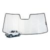 Snap Shades NIS040-5 Front Windscreen Sun Shade fits Nissan Navara 97-15