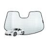 Snap Shades POR009-5 Front Windscreen Sun Shade fits Porsche Cayman/Boxster 2016-on