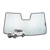 Snap Shades SSA001-5 Front Windscreen Sun Shade fits SsangYong Rexton 2017-on