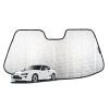 Snap Shades TOY059-5 Front Windscreen Sun Shade fits Toyota Supra 93-02