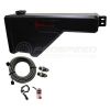 Snow Performance 10 Gallon Water-Methanol Tank Kit w/Solenoid Braided Hose SNO-40015-BRD