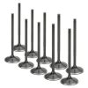 Supertech Black Nitrated Intake Valves STD Size Set of 10 VWIVN-1002S-10