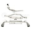Invidia Q300 Turbo Back Exhaust Stainless Tips fits VW Golf GTI Mk7 TBE-HS13GF7G3S