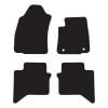 RubberTree Luxury Carpet Car Floor Mats fits Toyota Hilux Dual Cab Auto 15-20 TY176LXBL