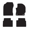 RubberTree Luxury Carpet Car Floor Mats fits Toyota Corolla 2019-on TY210LXBL