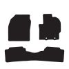 RubberTree Luxury Carpet Car Floor Mats fits Toyota Yaris GR Hatch 2020-on TY228-01LXBL