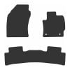 RubberTree Luxury Carpet Car Floor Mats fits Toyota Corolla Cross 2022-on TY242LXBL