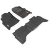 RubberTree Deep Dish Car Mats fits Toyota Hilux Dual Cab 8th Gen Facelift 48V MHEV 2024-on 5 Seats TY269-3D