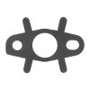 VAICO V46-1375 Charger Oil Pipe
