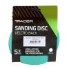 Pacer Velcro Sandpaper 150mm 6H 120 Grit 5Pk V66120-5