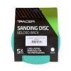 Pacer Velcro Sandpaper 150mm 6H 80 Grit 5Pk V6680-5