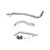 VIKOR INDUSTRIES Axle Back Exhaust Sandblasted Stainless Steel fits Ford Next Gen Ranger Raptor VKPE003FR22SB