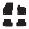 RubberTree Luxury Carpet Car Floor Mats fits VW T-Roc 2018-on VW070LXBL
