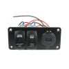 Superior Engineering Switch Panel with Dual Switches & USB/Voltmeter