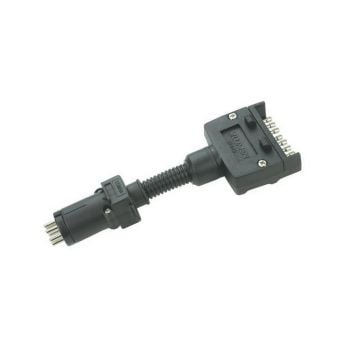 Hayman Reese Trailer Adapter 7-Pin Flat-to-7-Pin Small Round 04750