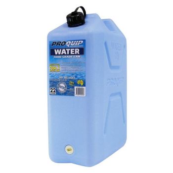 22L Light Blue Plastic Water Jerry Can with Tap