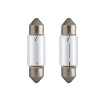 Philips Vision C5W Festoon Globe 12V 5W Twin Pack