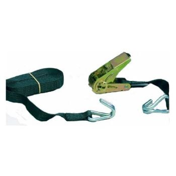 Fasty Ratchet Strap 5m x 25mm 2pc Hook 182