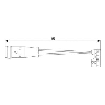 Bosch AP807 Brake Wear Sensor (1987473006)