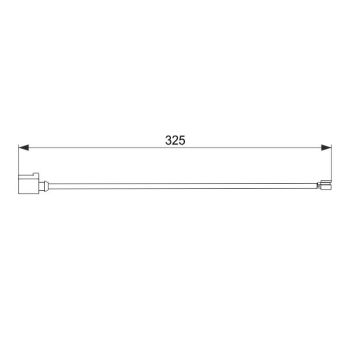 Bosch AP857 Brake Wear Sensor (1987474567)