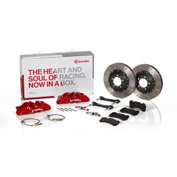 Brembo 1T3.9504A1 High Performance Brake Kit 405mm 2 Pce Rotor Black Caliper