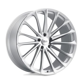 OHM PROTON 20x9 5x114.3 +30 Offset Silver Wheel