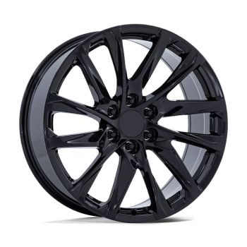 Performance Replicas PR213 22x9 6x139.7 +28 Offset Black Wheel