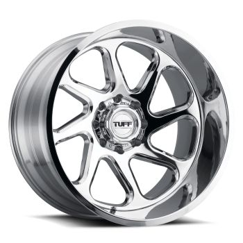 Tuff T2B 26x14 5x127 -72 Offset Chrome Wheel