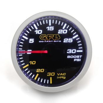 GFB 3730 52mm Boost Gauge 30psi with LED Backlight