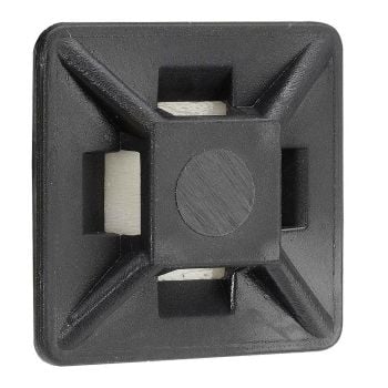 Narva 56440 Black U.V. Weather Resistant Cable TIE Mounts 19 X 19MM (25 pack)