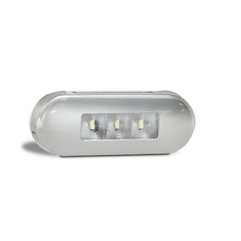 LED Autolamps 86WM LED Front End Outline Marker 12/24V 3 LED's Stainless Steel
