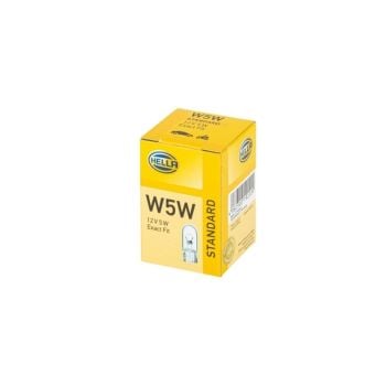 Hella W5W Wedge Globe 12V 5W 8GP003594121