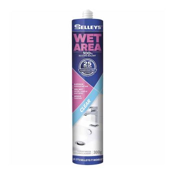 Selleys Wet Area Clear 300g 930069711495202