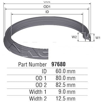 Oil Seal 97680 Kelpro