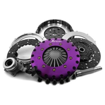 Xtreme Clutch KFD27558-2A Sprung Organic Twin Plate Clutch Kit Incl SMF & CSC