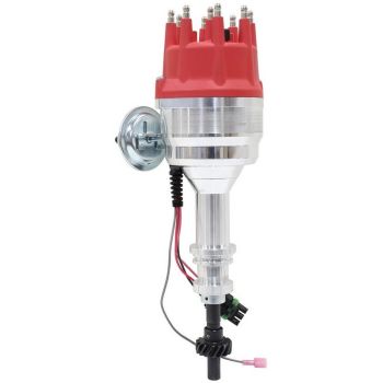 Aeroflow XPRO Ready to Run Distributor Machined Aluminium Body with Red Cap 