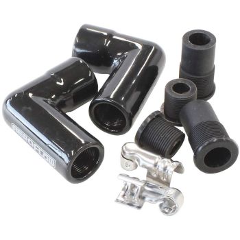 Aeroflow AF4038-3311C-2 Ceramic 90 Boots & Terminals 2 Pack
