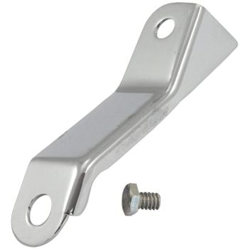 Aeroflow AF64-2165 Timing Tab Pointer Steel Chrome fits SB Ford 302W 351W XR XY