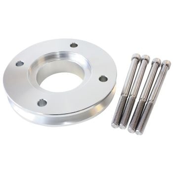 Aeroflow Gilmer V-Groove Adapter Silver 