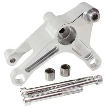 Aeroflow LS Series Billet Alternator Bracket Polished 