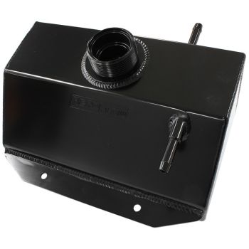 Aeroflow Fabricated Radiator Overflow Tank Black 