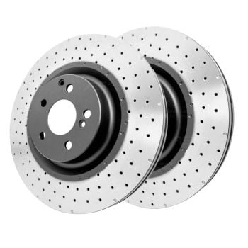 DBA DBA42690XD 4000 XD Cross Drilled Brake Disc Rotor Pair