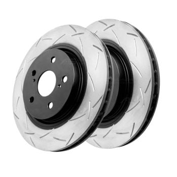 DBA DBA42744S 4000 T3 Slotted Brake Disc Rotor Pair