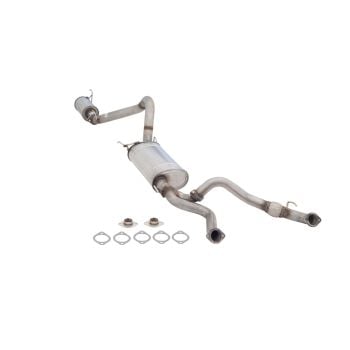 XForce Cat-Back System Raw 409 Stainless Steel