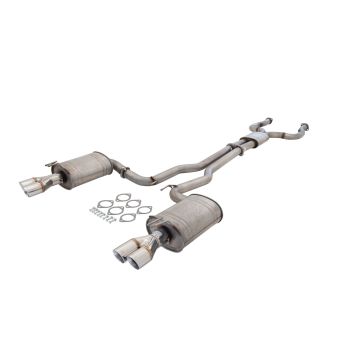 XForce Twin 3 Inch Cat-Back Raw 409 Stainless