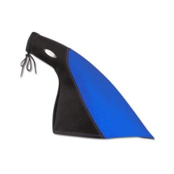 Autotecnica HBC2B Genuine Leather Handbrake Cover Blue & Black