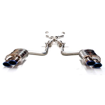 Invidia Q300 Cat Back Exhaust Ti Tips fits Lexus RCF 2014-on HS14LRFG3T