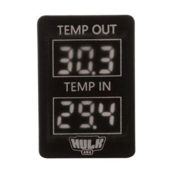 Hulk 4x4 HU1388W Dual Temperature Meter - Late Toyota applications
