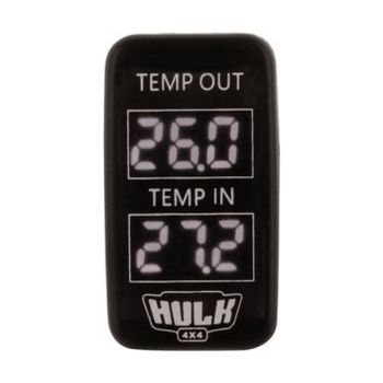 Hulk 4x4 HU1408W Dual Temperature Meter - Early Toyota applications